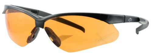 Walkers Shooting Glasses Crosshair Shooting/Sporting Glasses Black Frame Polycarbonate Amber Lens