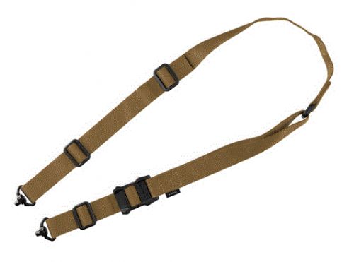 Magpul MS1 Sling 1.25 W x 48- 60 L Adjustable Two-Point Ranger Green Nylon Webbing for Rifle
