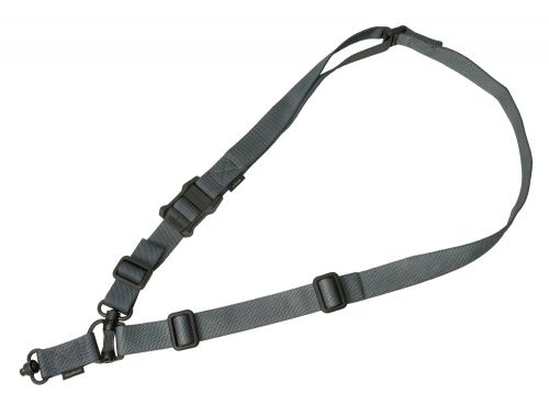 Magpul MS4 Dual QD Sling GEN2 1.25 W Adjustable One-Two Point Gray Nylon Webbing for Rifle