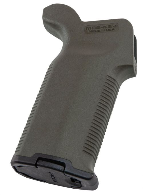 Magpul MOE K2+ AR-Platform Pistol Grip Textured Polymer OD Green