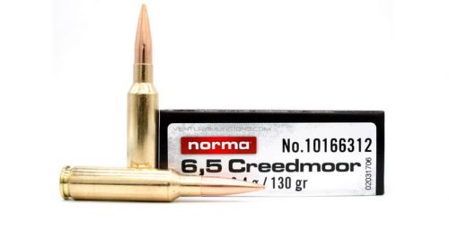 Norma Ammunition (RUAG) Match Hybrid Target 6.5 Creedmoor 130 gr Hollow Point Boat-Tail (HPBT) 20 Bx/ 10 Cs