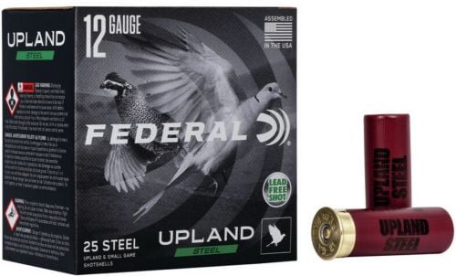 Federal Upland Steel 12 Gauge 2.75 1 1/8 oz #7.5   25rd box