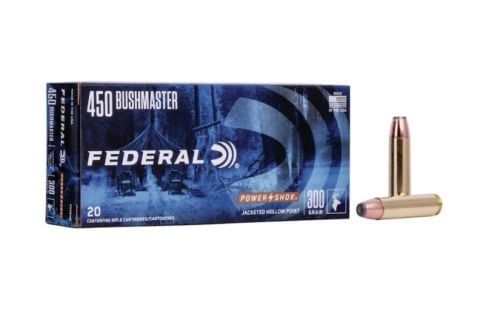 Federal Power-Shok 450 Bushmaster 300 gr Jacketed Soft Point  20rd box