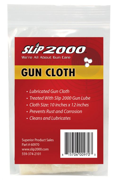 SLIP 2000 (SPS MARKETING) Gun Cleaning Cloth 10 x 12