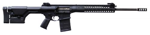 LWRC R.E.P.R. Side Charge 7.62x51mm NATO 16.10 20+1 Black Black Nitride Adjustable Magpul UBR Stock Black Magp