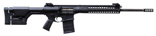 LWRC R.E.P.R. Side Charge 7.62x51mm NATO 20 20+1 Black Stainless Steel Adjustable Magpul PRS Stock Black Magpul