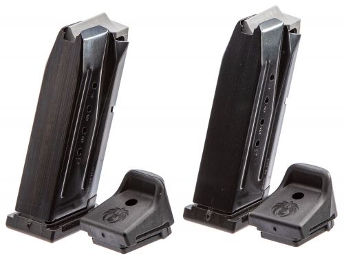 Ruger Security9 Compact 9mm Luger 10 Round Steel Black Finish 2 Pack