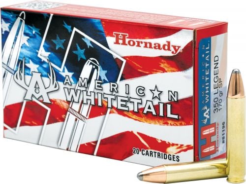 Hornady American Whitetail 350 Legend Ammo  170gr InterLock 20rd box