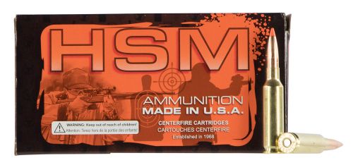 HSM Match Boat Tail Hollow Point 223 Remington Ammo 77 gr 50 Round Box