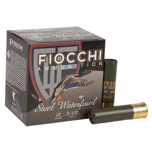 Fiocchi Waterfowl Speed Steel Ammo 12 GA 3.5 1 3/8 oz  #2 shot 25rd box