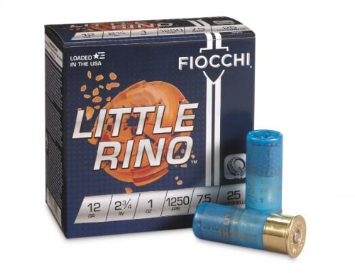 Fiocchi Exacta Target Little Rino Ammo 12 GA 2.75 1 oz #7.5  25rd box