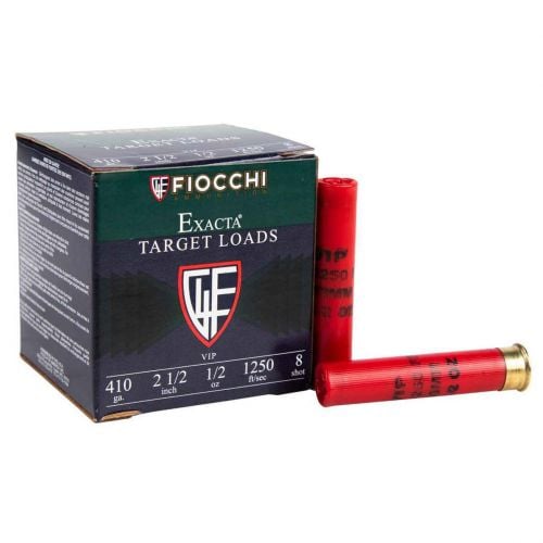Fiocchi Exacta Target VIP Ammo 410 Gauge 2.5 1/2 oz # 8  25rd box