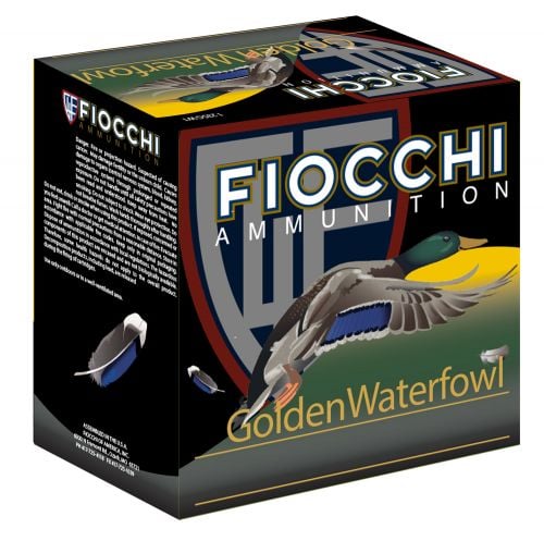 Fiocchi Golden Waterfowl 12 Gauge 3 1 1/4 oz BB Shot 25 Bx/ 10 Cs