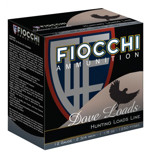 Fiocchi Game & Target 12 Gauge 2.75 1 1/8 oz 7.5 Shot 25 Bx/ 10 Cs