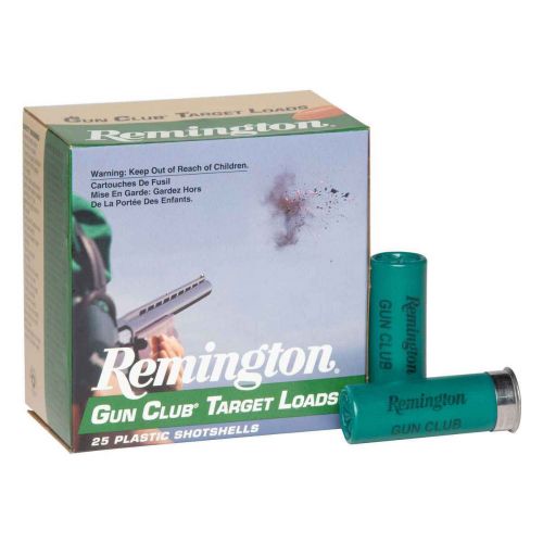Remington Gun Club 12ga Ammo  2-3/4 1-1/8oz  #7.5 shot 1200fps  25rd box