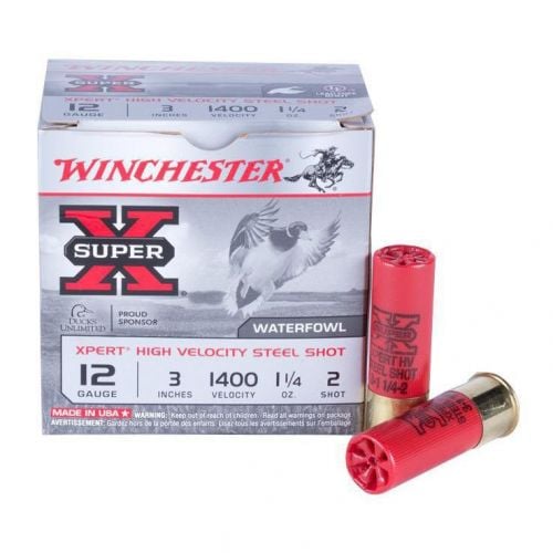 Winchester Ammo Super X Xpert High Velocity 12 Gauge 3 1 1/4oz #2 Shot 25 Bx/ 10 Cs