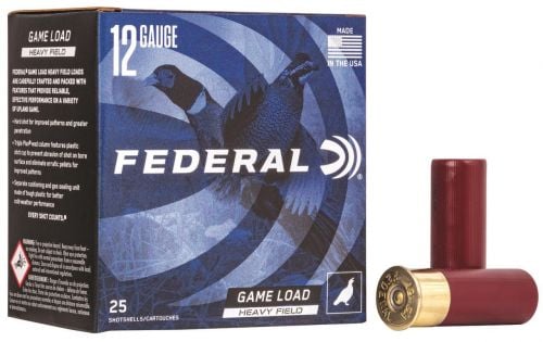 Federal Game-Shok Upland Heavy Field 12 GA 2.75 1 1/4 oz 4 Round 25 Bx/ 10 Cs