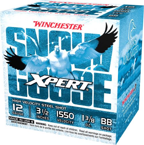 Winchester Xpert Snow Goose High Velocity 12ga  3-1/2 1 3/8 oz  #BB Shot 25rd box