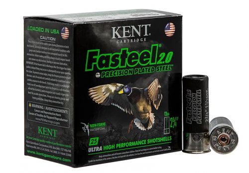 Kent Cartridge Fasteel 2.0 12 GA 3 1-1/8 oz 2 Round 25 Bx/ 10 Cs