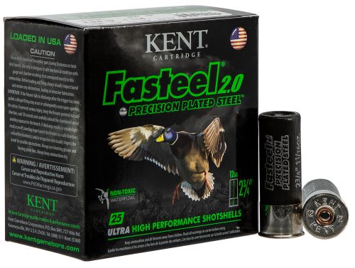 Kent Cartridge Fasteel 2.0 12 GA 2.75 1-1/16 oz 4 Round 25 Bx/ 10 Cs