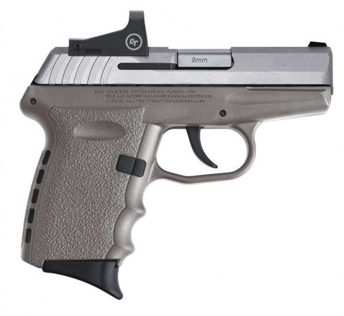 SCCY CPX-2 RD Sniper Gray/Stainless 9mm Pistol