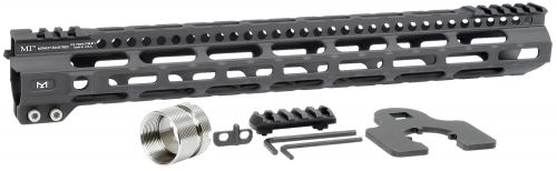 Midwest Industries Ultralight AR-15 Black Hardcoat Anodized Aluminum/Polymer 15 Picatinny/M-LOK