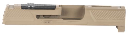 Grey Ghost Precision SIG P365 V2 Stripped Slide Machined 17-4 Stainless Steel DLC Coated Flat Dark Earth