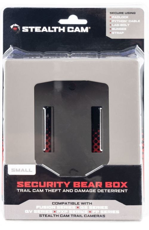 Stealth Cam Security Box Small Stealth QS QV PX Trail Camera Brown