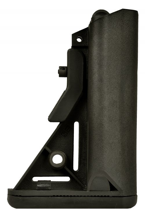 B5 Systems Enhanced SOPMOD Stock OD Green Synthetic for AR15/M4 with Mil-Spec Receiver Extension