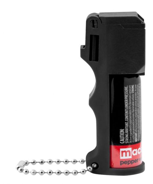 Mace Pocket Pepper Spray 12 Grams OC Pepper 10 ft Range Black
