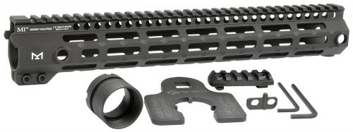 Midwest Industries Tactical G4M Handguard AR-15 Black Hardcoat Anodized Black 13.3 6061-T6 Aluminum M-LOK