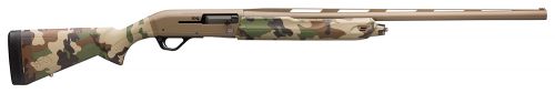 Winchester Guns SX4 Hybrid Hunter 20 Gauge 26 4+1 3 Flat Dark Earth Cerakote Woodland Camo Fixed Textured Grip Panel