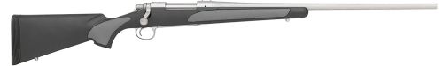 Remington Arms Firearms 700 SPS 270 Win 4+1 Cap 24 Matte Stainless Rec/Barrel Matte Black Stock with Gray Panels Right Hand (F