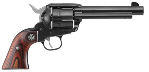 Ruger Vaquero 45 Long Colt 5.5 Blue, Hardwood Grip, 6 Shot Revolver