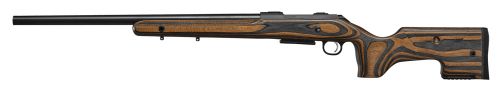 CZ-USA CZ 600 RANGE 6mm Creedmoor 5+1 Cap 24 TB Black Rec Brown & Gray Laminate Stock with Adjustable Cheekrest Black Nit