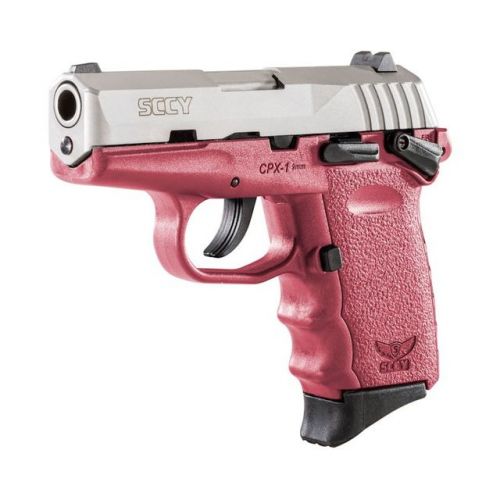 SCCY CPX-1 Gen3 Crimson Red/Stainless 9mm Pistol