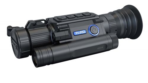 Pard SA62 Thermal Rifle Scope Black 2.8x 45mm Multi Reticle 640x480, 50Hz Resolution Zoom 2x-8x Features Laser Rangefinder
