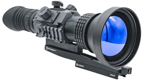 Armasight TAVT66WN7CONT102 Contractor 640 Thermal Rifle Scope Black Hardcoat Anodized 4.8-19.2x75mm Multi Reticle 1x-4x Zoom
