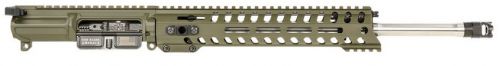 Patriot Ordnance Factory Rogue Complete Upper 308 Win 16.50 Stainless Barrel, OD Green Anodized, Micro-B Muzzle Brake, 11