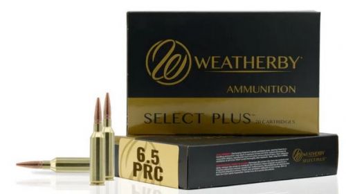 Weatherby Select Plus 6.5 PRC, 156 grain, 20 Per Box