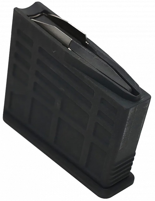 Barrett 19211 MRAD Replacement Magazine 5rd 375 EnABELR, Black Polymer