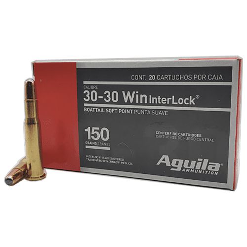 Aguila 30-30 Win 150 gr 20 Per Box/ 10 Cs