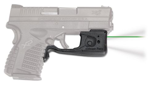Crimson Trace Laserguard Pro Green Laser Springfield XDS Trigger Guard