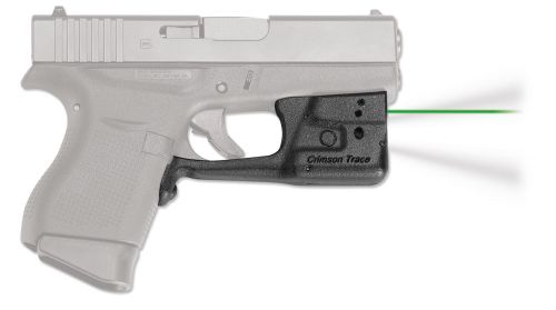 Crimson Trace Laserguard Pro For Glock 42/43 with 43 Holster Green Laser
