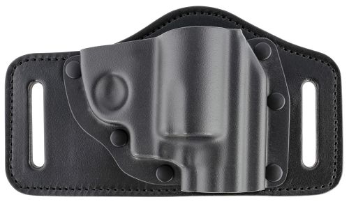 Galco TacSlide Black Kydex Holster w/Leather Backing Belt fits For Glock 43 Right Hand