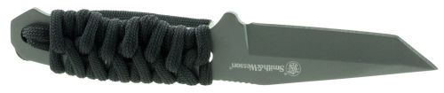 S&W Knives Tanto Fixed 2.8 7Cr17MoV SS with Paracord Blk