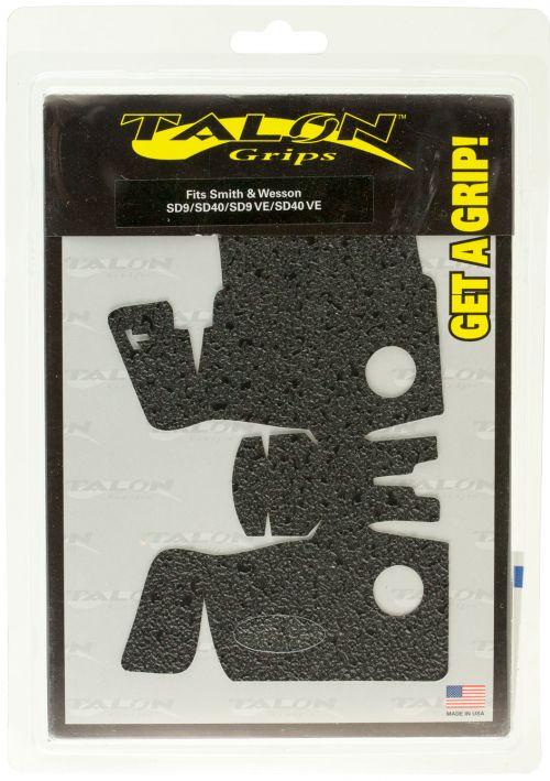 Talon Grips Adhesive Grip S&W SD 9/40,SD 9VE/40VE Textured Black Rubber