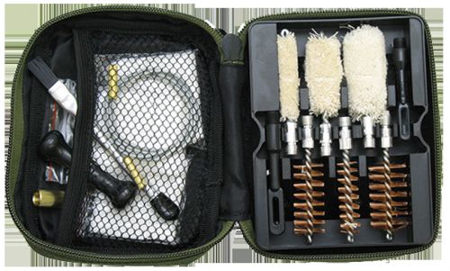American Buffalo AB032T Shotgun Portable Cleaning Kit 12/16/20/410 Ga Nylon Cas