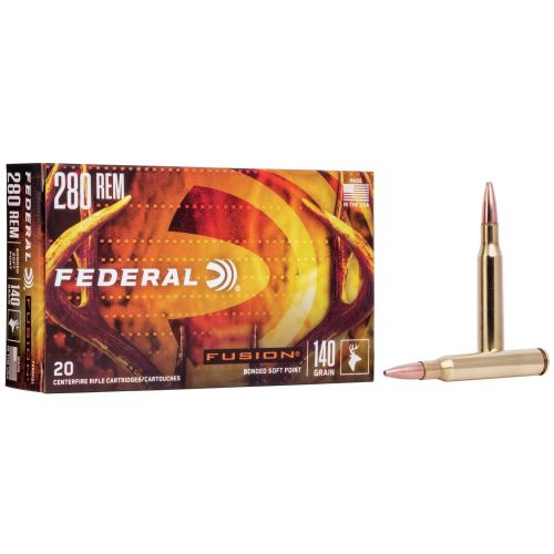 Federal Fusion 20RD 140gr 280 Remington