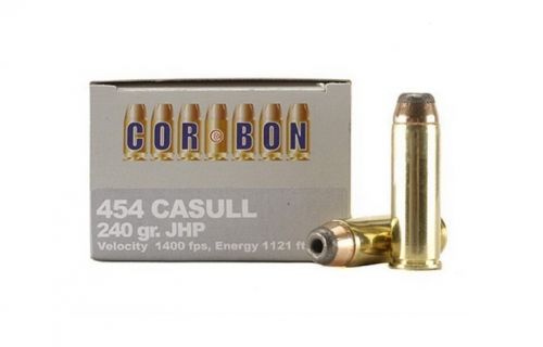 Corbon 454 Casull 240 Grain Jacketed Hollow Point